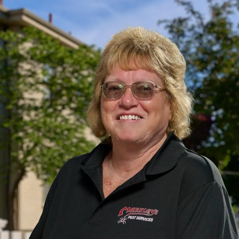 Julie Burk, customer care at Markley's Pest Elimination Services